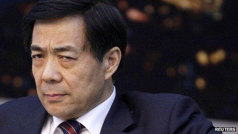 File image of Bo Xilai, from 6 March 2010