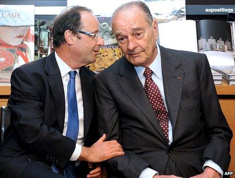 France ex-President Chirac 'to vote for Hollande' - BBC News