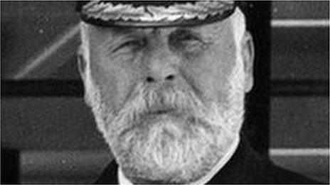Captain Edward John Smith onboard the Olympic