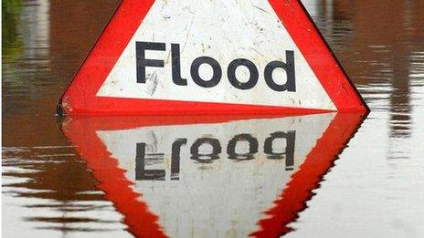 Flood sign