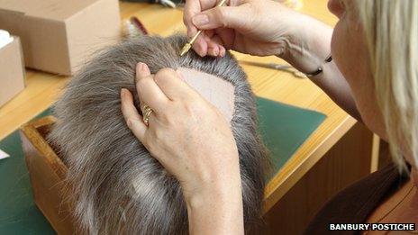 Why are England's wig-makers thinning out? - BBC News