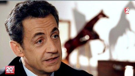 French President Nicolas Sarkozy (29 April 2012)