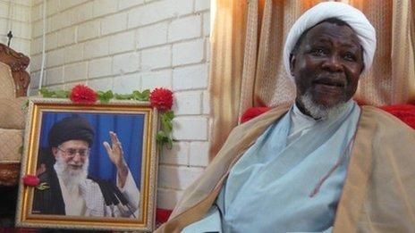 Sheikh Zakzaky, leader of the Islamic Movement in Nigeria