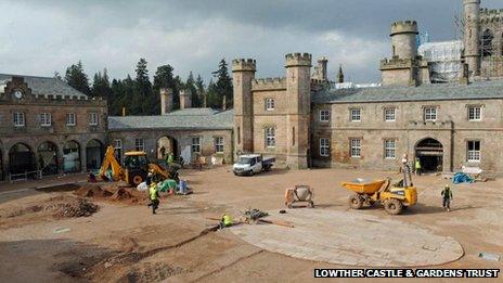 Lowther Castle Starts To Reopen After 9m Restoration Bbc News Lowther Castle Starts To Reopen After 9m Restoration Bbc News