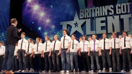 Only Boys Aloud at Britain's Got Talent