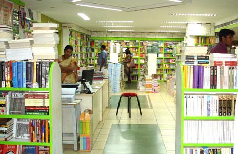 Bookshop in Trivandrum, Kerala