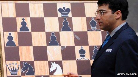 India's Vishwanathan Anand