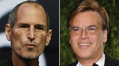 Steve Jobs and Aaron Sorkin