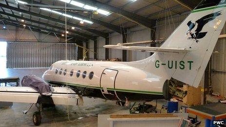 Bust Highland Airways' plane in new Batman film The Dark Knight Rises - BBC  News