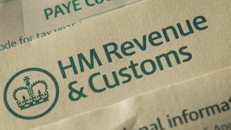 HM Revenue and Customs paperwork