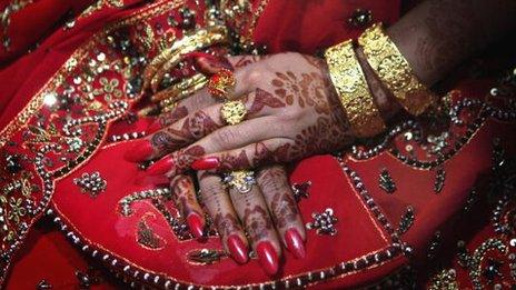 A Pakistani bride