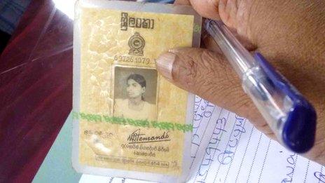 Sri Lankan National Identity Card