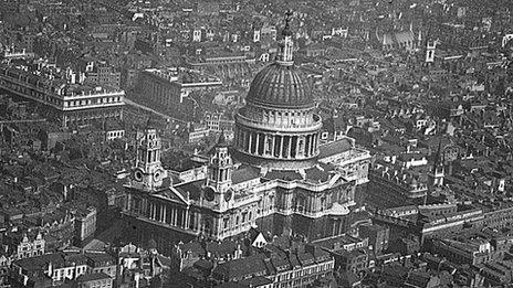 St Paul's Cathedral, 1921