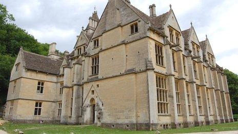 Woodchester Mansion near Stroud