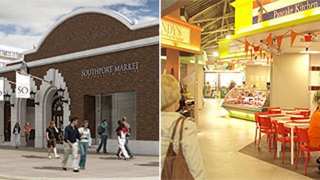 Artist impression of Southport Market