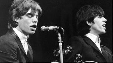 Mick Jagger and Keith Richards 1964