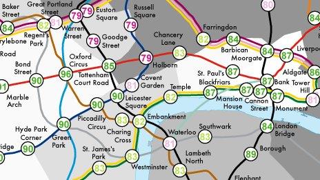 Poverty Tube map