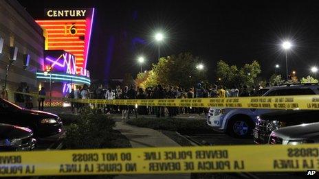 Cinema in Aurora, Colorado, where 12 people died last week