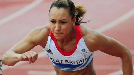 British athlete Jessica Ennis