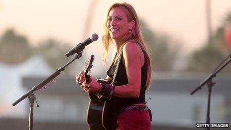 Sheryl Crow's temporary restraining order extended - BBC News