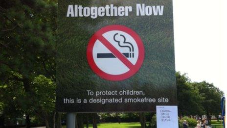 Smokefree signs
