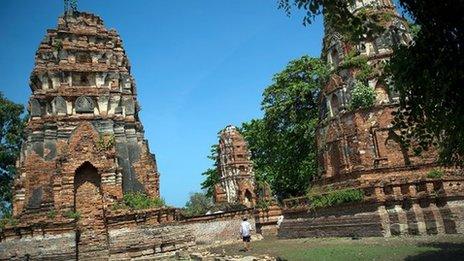 Temples in Ayutthaya