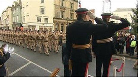 12 Logistic Support Regiment in Abingdon