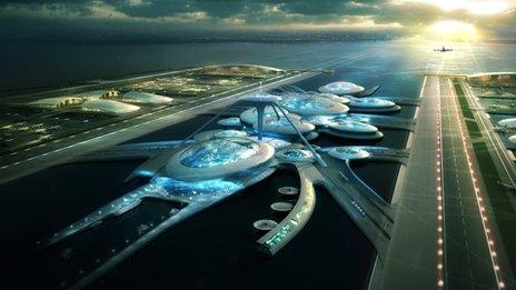 Gensler design for estuary airport