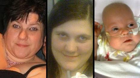 Kim Buckley, Kayleigh Buckley a Kimberley Buckley