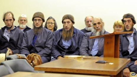 The Amish defendants file picture October 2011