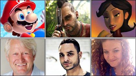Mario, Vaas and Morgan Le Flay - and the people who play them