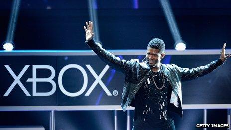 Usher launches Just Dance 3 at the E3 Gaming conference