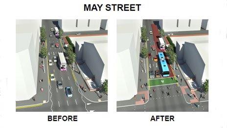 May Street before and after