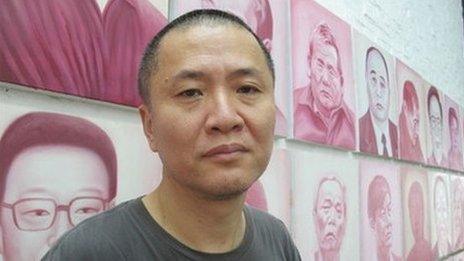 Artist Zhang Bingjian