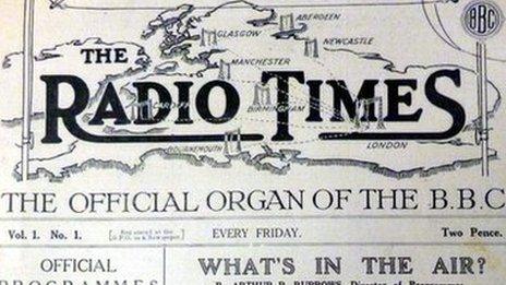 First edition of Radio Times