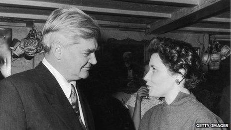 Doris Lessing with Aneurin Bevan