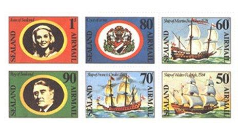 Sealand stamps