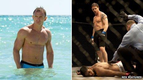 Daniel Craig and Tom Hardy