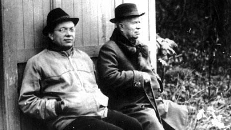 Sergei and Nikita Khrushchev