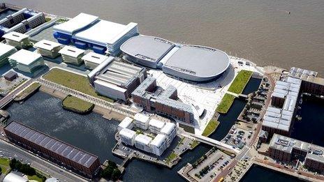 Olympic builders win Liverpool exhibition centre tender - BBC News