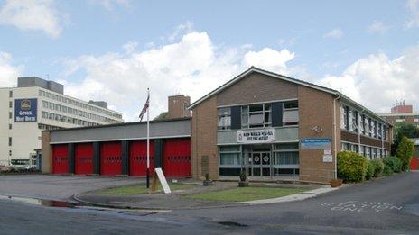 Horley fire station