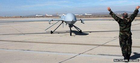 File image of Predator MQ-1 drone