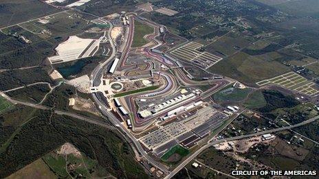 Formula 1 motors back into United States - BBC News