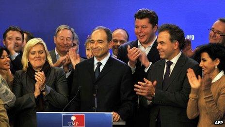 Jean-Francois Cope, newly elected leader of the UMP (19 Nov)