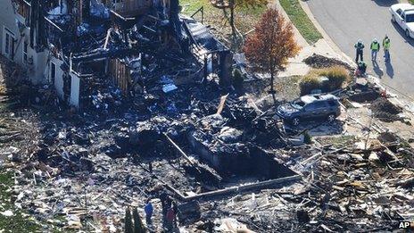 Indianapolis explosion prompts homicide investigation - BBC News