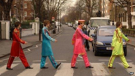 Many Beatles look-a-likes have traversed the famous zebra crossing since 1969