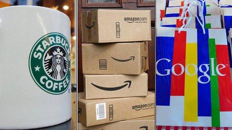 Starbucks Amazon Google