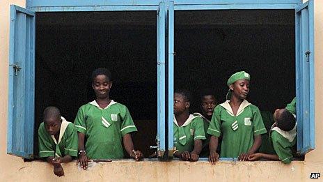 Lagos school, December 2012
