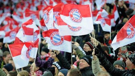 Bayern Munich fans