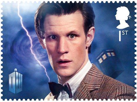 Royal Mail reveals Doctor Who stamps - BBC News